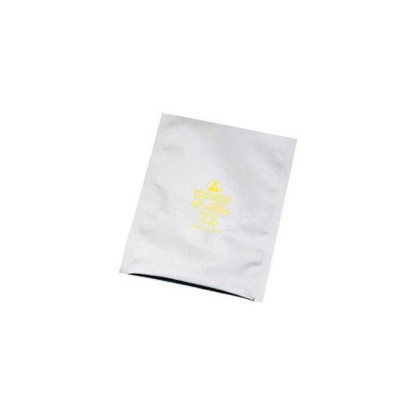 Moisture Barrier Bags, 12inW x 16inL, 6.5 Mil, Silver, 100/Pack, Desco Industries, Mfr#: 13767